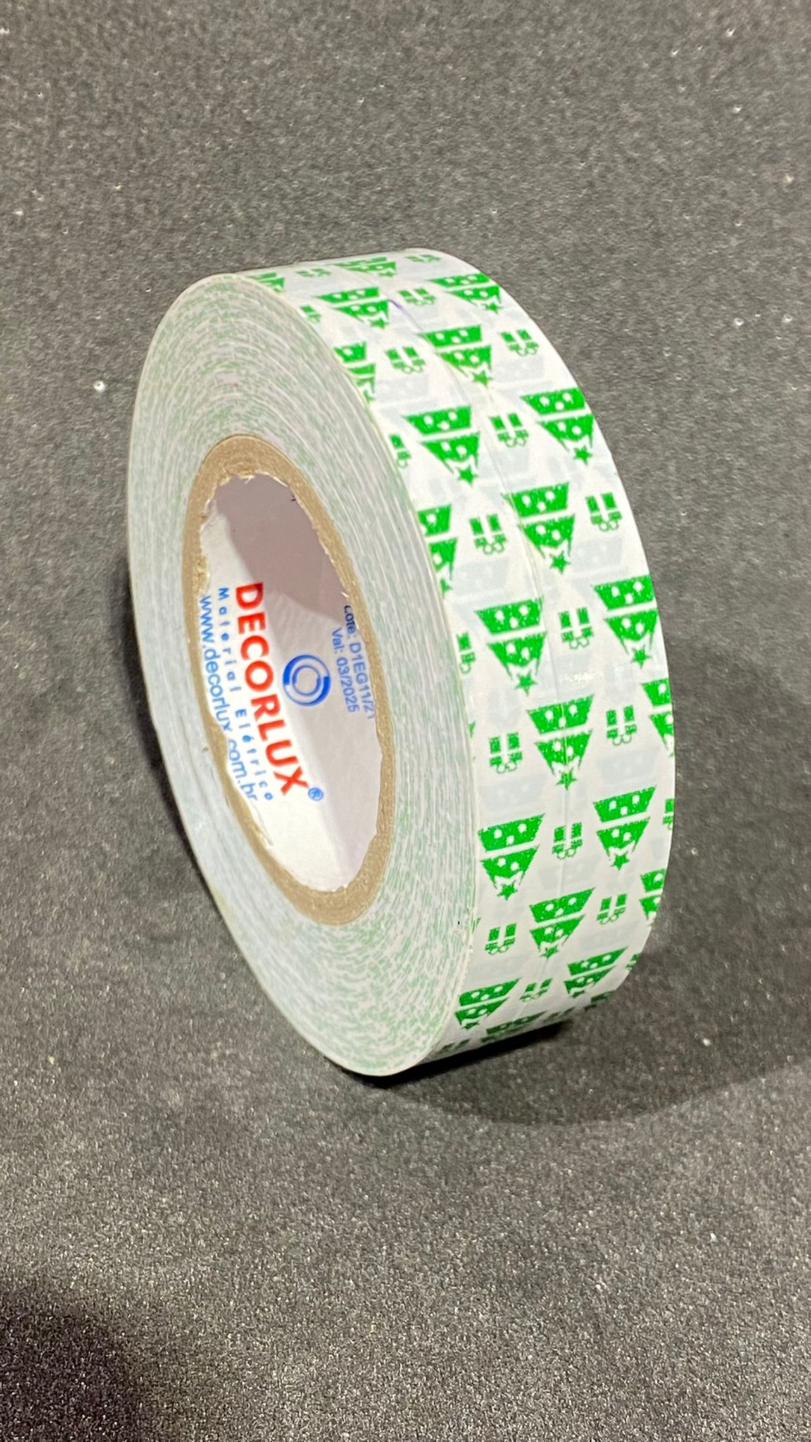 Fita branca árvore natal